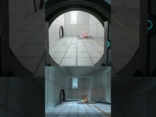 PORTAL RTX vs PORTAL ORIGINAL | Portal RTX | #shorts