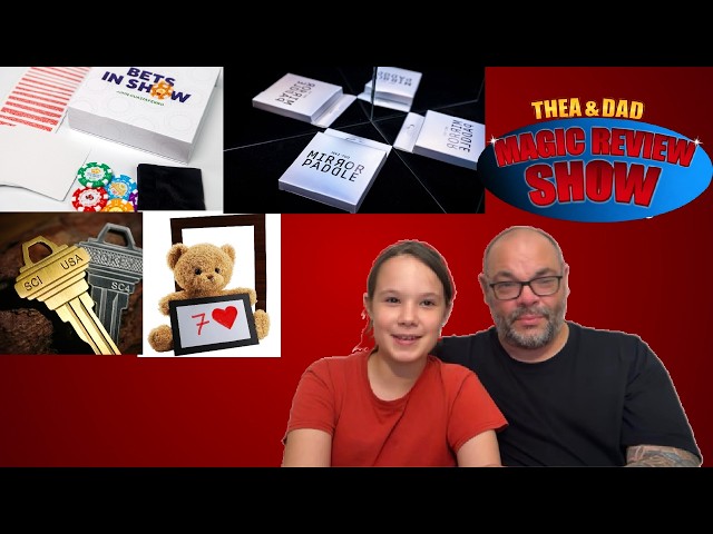 Bets In Show, Teddy Prediction, Mirror Paddle & ZQ Key | Thea & Dad's Magic Review Show