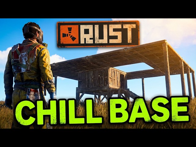 Building My Chill Base On ZOMBIE NATION PvE Server In Rust