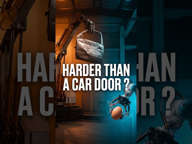 Why a Robot Can Lift a Car But Not an Egg ?     #Robotics