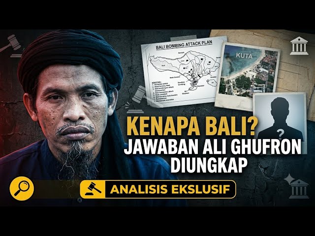 TRIAL RECORD: Ali Ghufron's Testimony Regarding the Reasons for the Bali Bombing