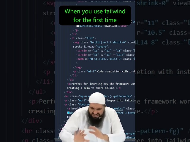Using Tailwind CSS For The First Time 💀 #coding #css #tailwindcss