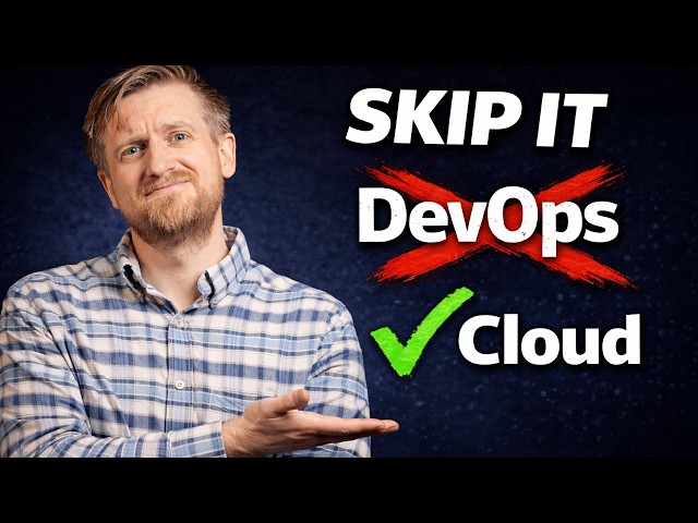 I Wouldn't Learn DevOps in 2026. Here's Why.