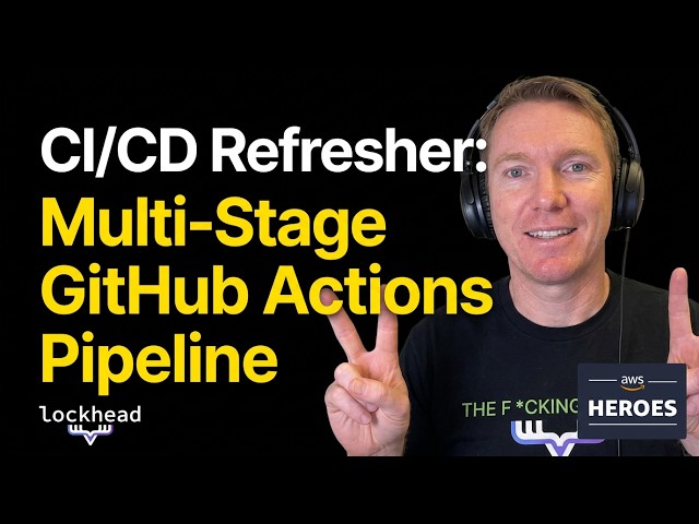CI/CD Refresher: Multi-Stage GitHub Actions Pipeline #cicd #cicdpipeline