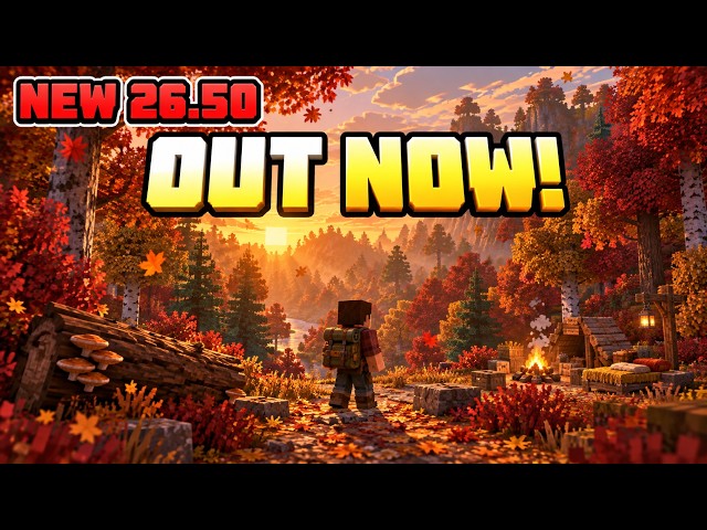 Minecraft 26.50 Wilderness Bound Is OUT NOW! (Realistic Graphics)