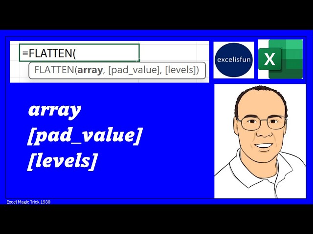 FLATTEN Function Arguments Explained. EMT1930