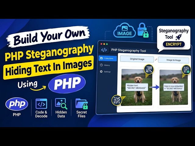 Image Steganography  Hiding text in an image with PHP