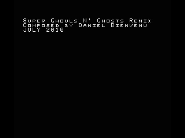 ColecoVision 8bit Music - Super Ghouls and Ghosts (Rob Hubbard style)