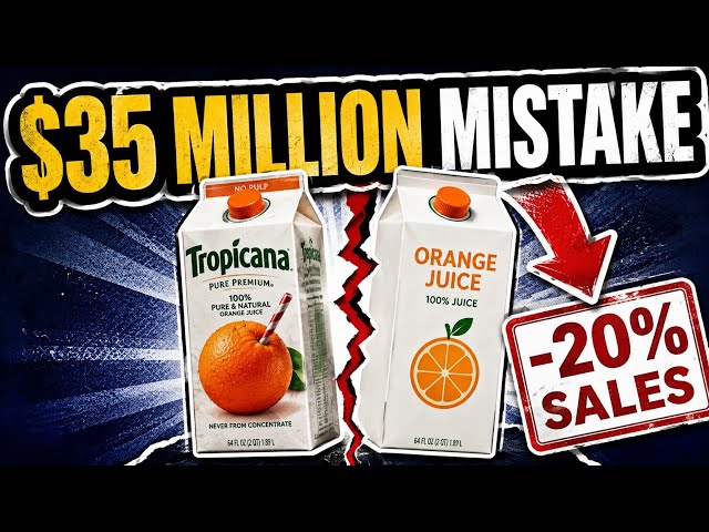 The $35 Million Packaging Mistake That Tanked Tropicana's Sales