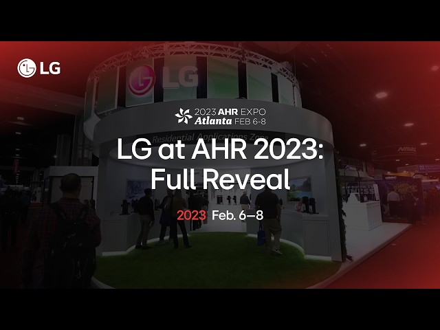 [Exhibition] 2023 AHR EXPO Booth Tour
