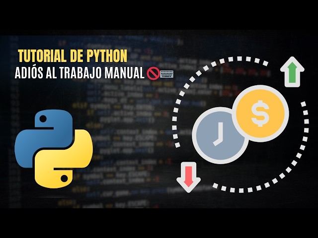 7 proyectos de AUTOMATIZACIÓN en python para PRINCIPIANTES