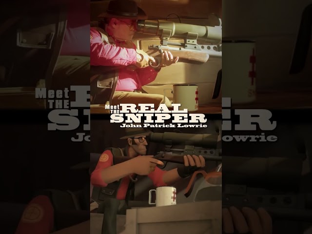 i recreated meet the sniper IRL with the voice actor #gaming #teamfortress2 #tf2sniper #tf2