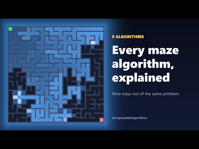 I tried 9 maze algorithms. The worst was 30x slower.