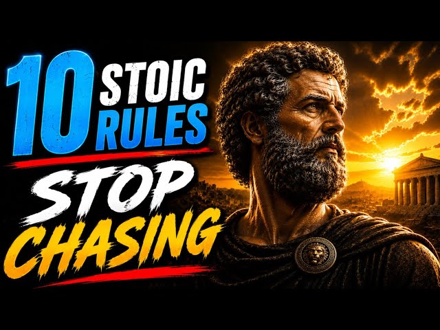 10 Rules That Make You Stop Chasing and Start Attracting : stoic philosophy 