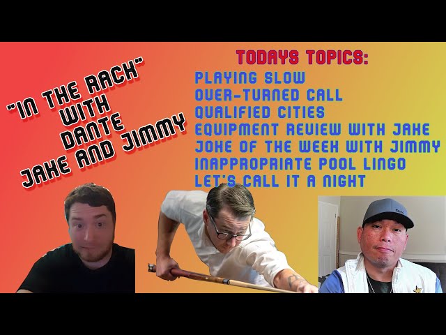IN THE RACK - EP30something :)  HOST'S DANTE, JAKE AND JIMMY THE TECH GUY