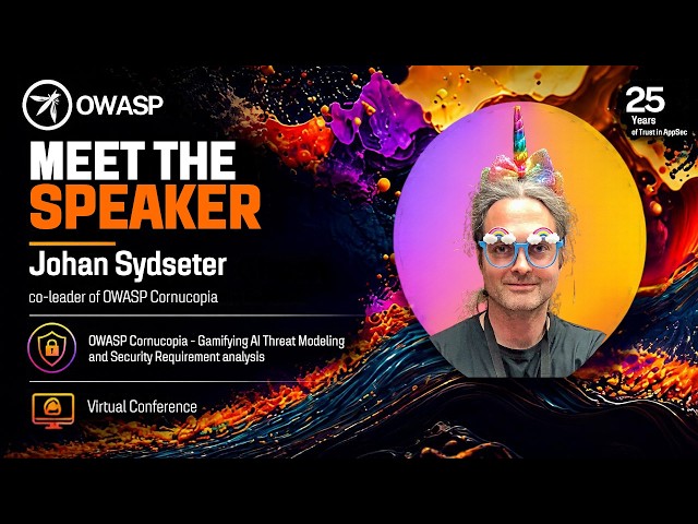 OWASP Cornucopia - Gamifying AI Threat Modeling and Security Requirement analysis - Track 1