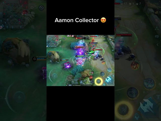 Aamon Collector 😍 #mobilelegends #aamon #aamoncollector
