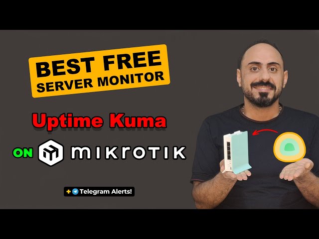 Uptime Kuma on MikroTik: Self-Hosted Monitoring with Telegram Alerts (Container Setup) 🔥