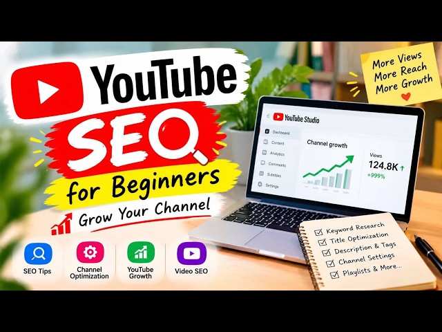 YouTube SEO for Beginners | How to Grow a YouTube Channel