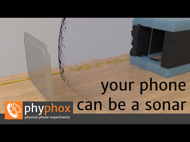 Smartphone-Experiment: Sonar (en)