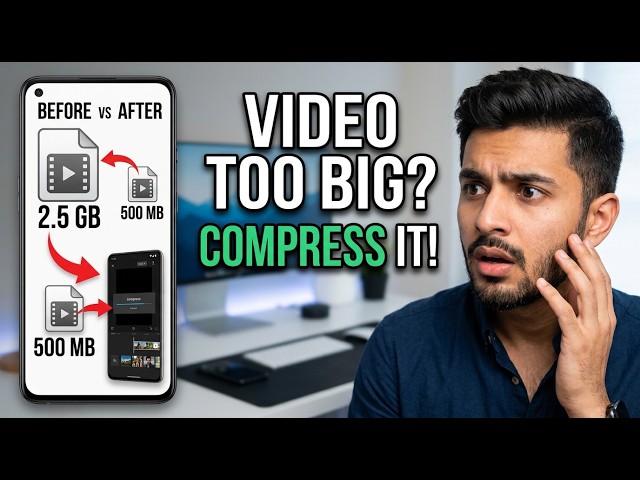 How to Compress android Videos