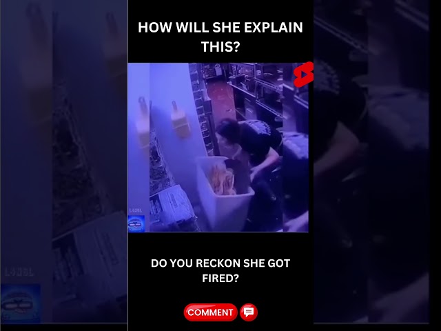 Epic Restaurant Fails How Will She Explain This #shorts #restaurant #fails