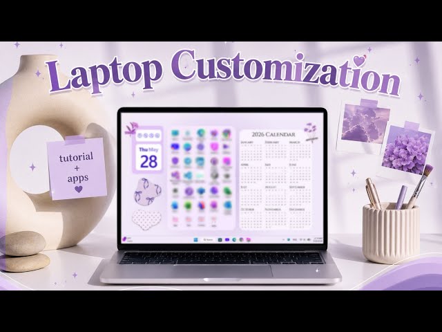 🐚Easy Windows 11 customization for an aesthetic desktop • Full Tutorial