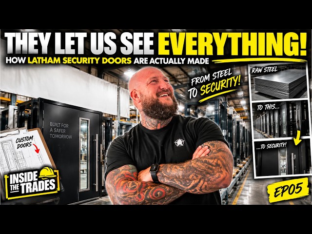EDDIE HALL TRIED TO BREAK THIS SECURITY DOOR… 💪😳 WE GO INSIDE THE TRADE!