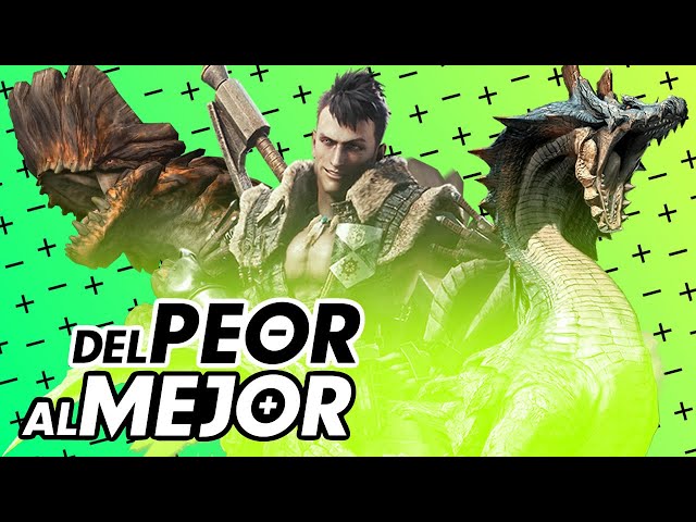 MONSTER HUNTER Games - Worst to Best