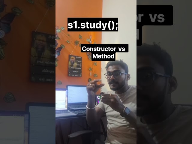 7- What is the difference between constructor and method ?📖📖