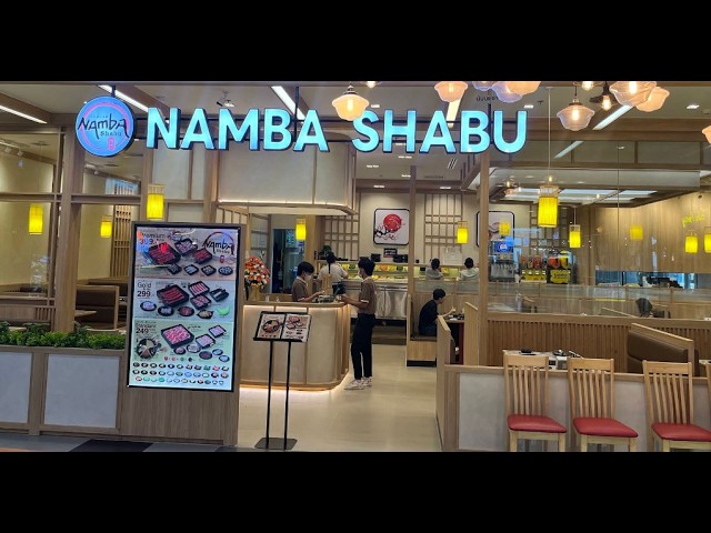 Namba Shabu buffet @ 5th floor, The Mall Lifestore Ngamwongwan, Nonthaburi, Bangkok