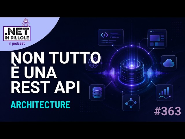 363 - Non tutto deve essere una REST API
