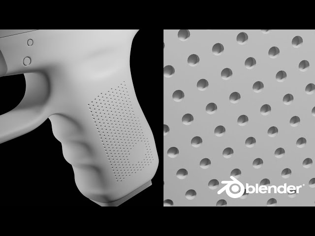 The quickest way to add holes to hard surface objects | Blender tutorial