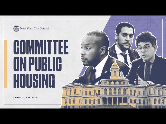 🔴 LIVE: Hearing on Work Order Practices at NYCHA and PACT