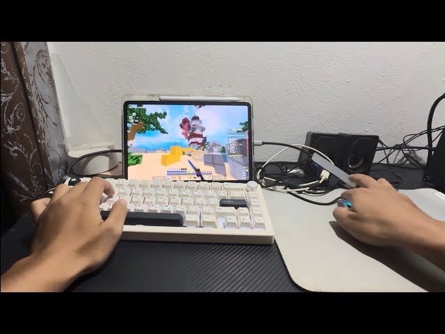 Hypixel bedwars xiaomipad6 handcam minecraft java zalithlauncher2