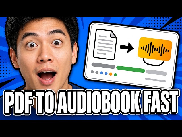 Turn a PDF Into a Narrated Audiobook in Minutes