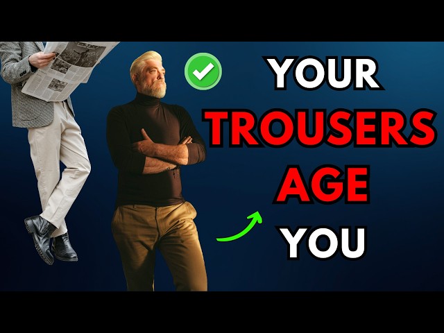 90% of Men Over 60 Are Still Wearing Trousers That Are Quietly Aging Them