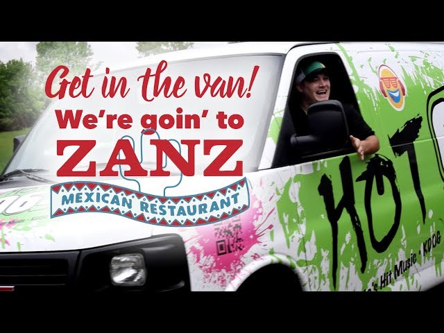 Get in the van, we're going to Zanz!