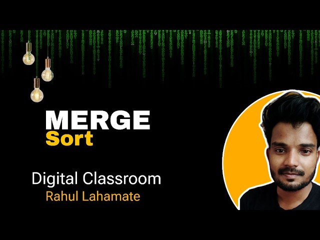 MERGE SORT | EXAMPLE