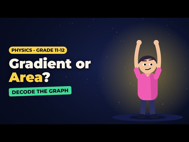 Motion Graphs Explained: Gradient & Area Tricks (Physics)