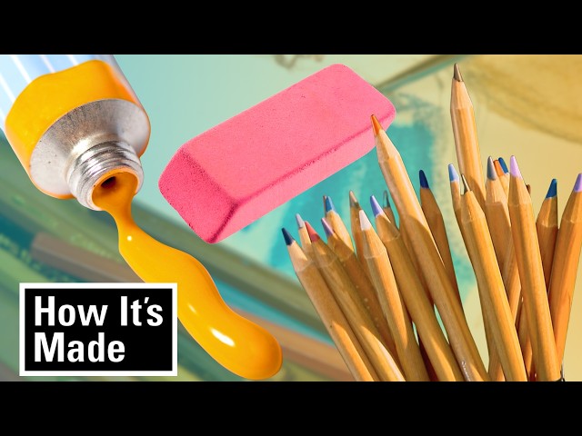 Art Supplies 🎨 How It's Made | Science Channel