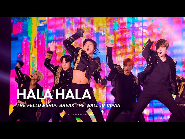 ATEEZ - HALA HALA (Hearts Awakened, Live Alive) | THE FELLOWSHIP: BREAK THE WALL IN JAPAN 4K