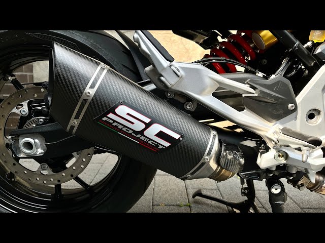 SC Project SC-1R Carbon montage BMW F900R