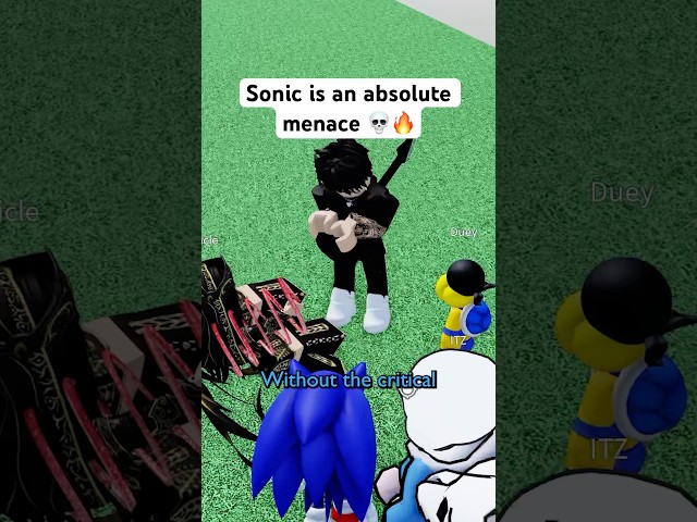 SONIC HUMILIATES an E-BOY 💀🔥 #roblox #micup #sonic