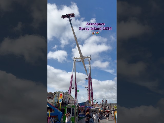 Aerospace is the UKs only KMG Speed 32 - a ride for the thrill seekers! 🚀 #funfair #shorts