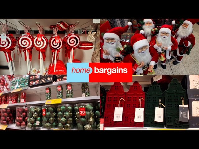HOME BARGAINS CHRISTMAS DECORATIONS OCTOBER 2026 | Affordable Finds You Will Love. 