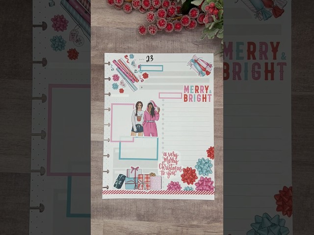 #planmas Day 23 of 31 Days Daily Planning