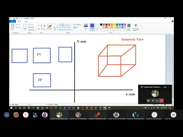 Engineering Drawing (Lab # 9) - AutoCAD 2007