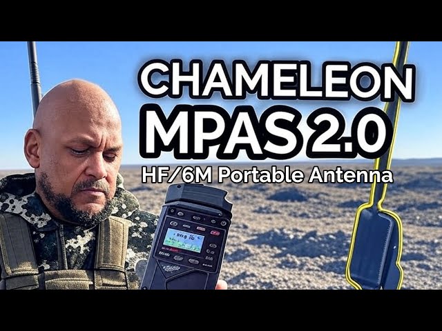 QRP Portable Ham Radio | Chameleon MPAS 2.0 Vertical Antenna