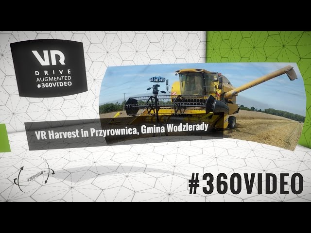 VR Harvest 3D 360 - Polish Grain Farm Chill Out